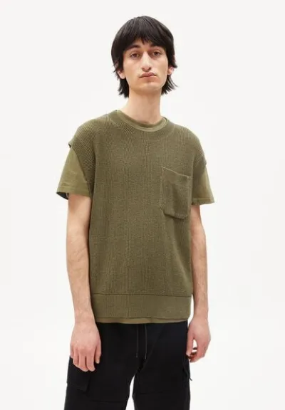 ARMEDANGELS ARMEDANGELS KRAAVO LINEN - Herren Strick Top Regular Fit aus Leinen-Mix