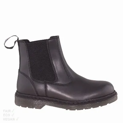 Shoezuu Vegan Shoezuu Chelsea Micro Boots black