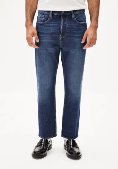 ARMEDANGELS ARMEDANGELS AAUSTIN Herren Relaxed Tapered Jeans Bio-Baumwoll Mix Comfort-Stretch