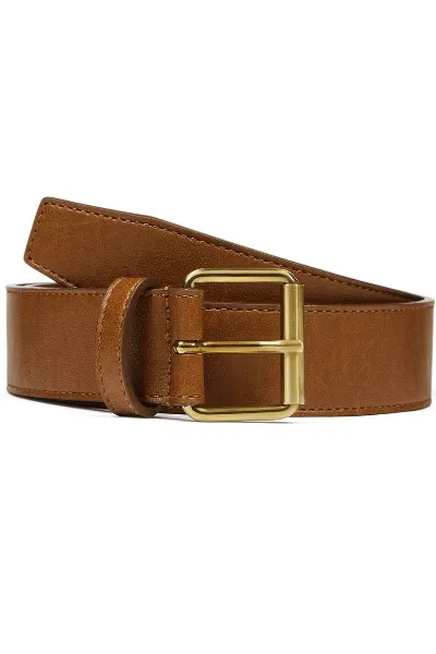 Will's Vegan Store Will's Vegan Store Herren vegan Jeansgürtel 4 Cm Hell