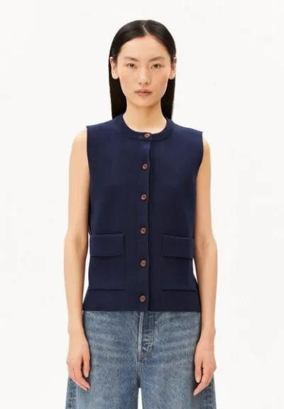 ARMEDANGELS ARMEDANGELS COMPACT CREW Damen Strickweste aus 100% Bio-Baumwolle