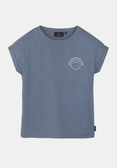 recolution Damen T-Shirt aus Bio-Baumwolle - CAYENNE FUTURE WORLD - recolution