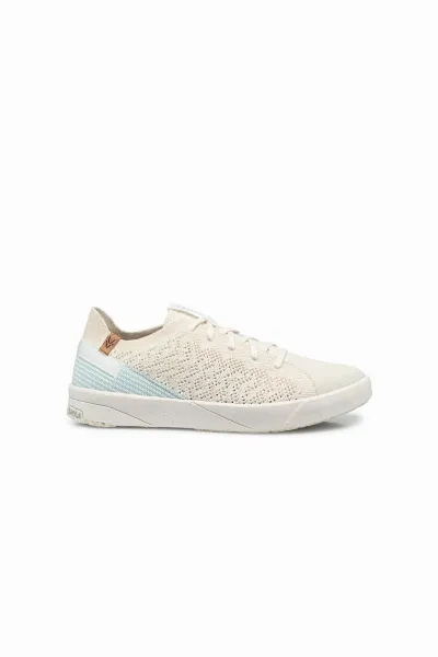 SAOLA SAOLA Damen vegan Sneaker Damen Cannon Knit 3 WeiÃŸ Blassblau