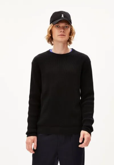 ARMEDANGELS ARMEDANGELS RIBBAA - Herren Pullover Regular Fit aus Bio-Baumwolle