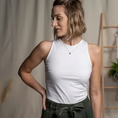 Vresh Clothing Vresh Clothing Viona - Crop Top aus Biobaumwolle