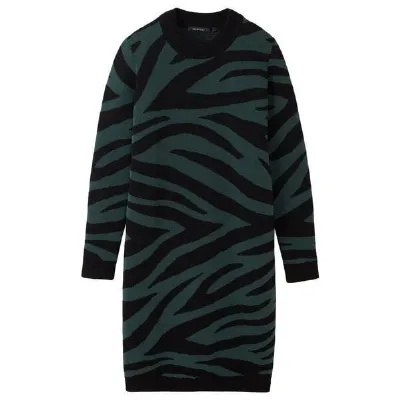 recolution recolution Strickkleid AMARANTHUS ZEBRA