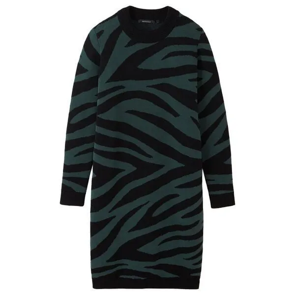 recolution recolution Strickkleid AMARANTHUS ZEBRA