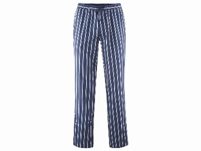 Living Crafts Living Crafts Bio-Herren-Schlafhose Klemens navy/azur,