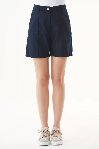 ORGANICATION ORGANICATION Damen vegan Shorts Marineblau