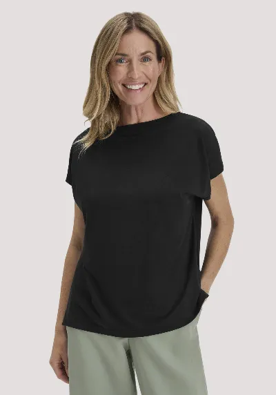 hessnatur hessnatur Damen T-Shirt Oversize aus TENCEL™ Lyocell mit Bio-Baumwolle