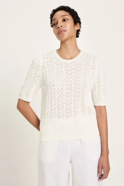 Lanius Pullover Kurzarm