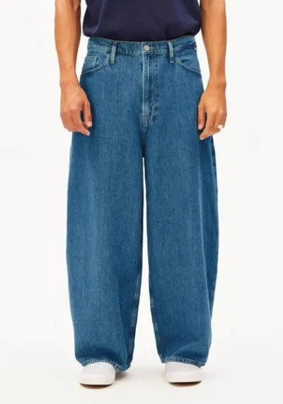 ARMEDANGELS ARMEDANGELS Kaavo Herren Baggy Jeans aus Leinenmix
