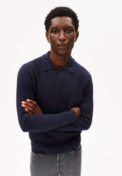 ARMEDANGELS ARMEDANGELS KNIT POLO Herren Polo aus Bio-Baumwolle