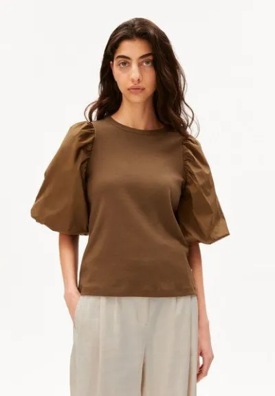ARMEDANGELS ARMEDANGELS PUFF SLEEVE Damen T-Shirt aus Bio-Baumwoll Mix