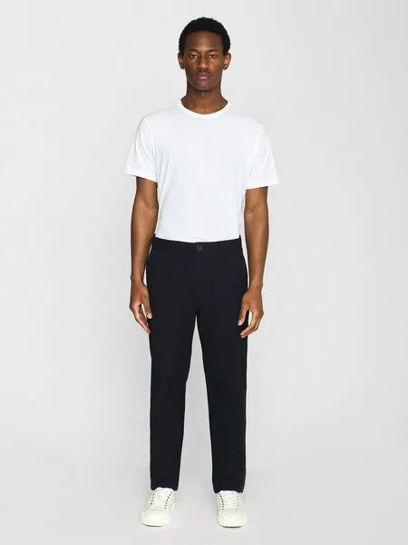 KnowledgeCotton Apparel KnowledgeCotton Apparel Chinohose - CHUCK regular flannel - aus Bio-Baumwolle