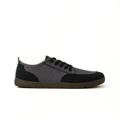 Vesica Piscis Footwear Vesica Piscis Footwear CLAXTON Vegan barefoot black-grey