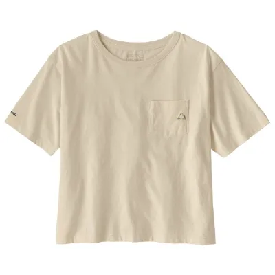 Patagonia Patagonia - Women's Fitz Roy Massif Easy Cut Pocket Tee - T-Shirt