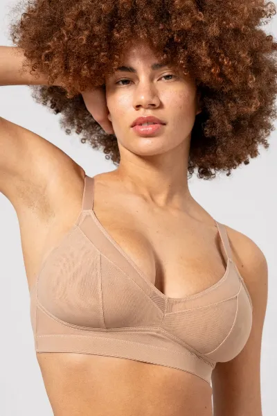 Understatement Understatement Damen vegan Bh Mesh Support Plus Warm