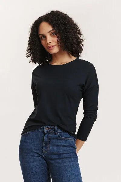 TRANQUILLO TRANQUILLO Basic-Shirt Felicee aus EcoVero Viskose