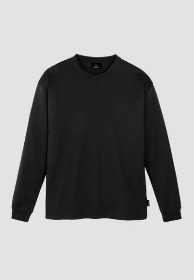 recolution Herren Longsleeve aus Bio-Baumwolle - PAPAYA - recolution