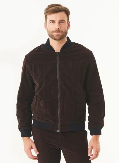 ORGANICATION ORGANICATION Cord Bomberjacke aus Bio-Baumwolle