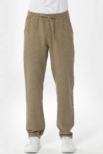 ORGANICATION ORGANICATION Herren vegan Hose Olivgrün