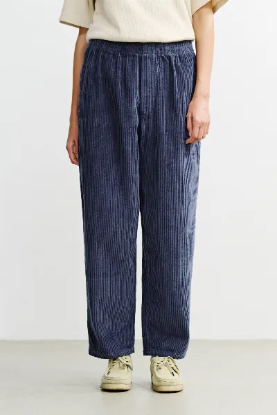 Rotholz Rotholz Damen vegan Hose Mit Weitem Bein Cord