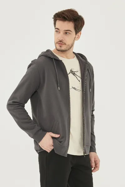ORGANICATION ORGANICATION Herren vegan Sweatjacke