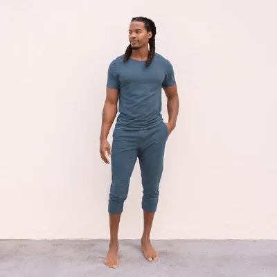 Jaya Jaya ALI UNI - Männer - 3/4 Hose für Yoga und Freizeit aus Biobaumwolle
