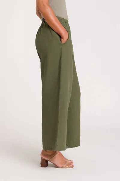 Kings Of Indigo Kings of Indigo Damen vegan Hose Hazel Vierblättriges Kleeblatt
