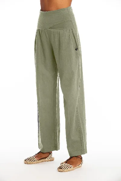 RAVENS VIEW IBIZA RAVENS VIEW IBIZA Damen vegan Hose Elba Khaki