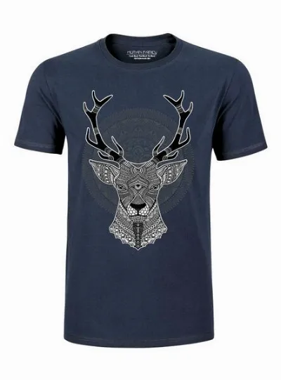 Human Family Human Family Bio T-Shirt Join Deer für Herren aus 100% Bio-Baumwolle