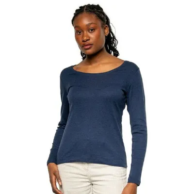 Alma & Lovis Alma & Lovis Longsleeve Melange Shirt