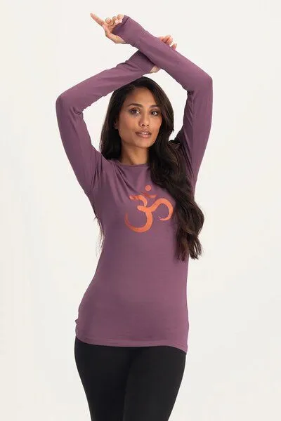 Urban Goddess Urban Goddess Karuna OM Yoga Langarm Shirt