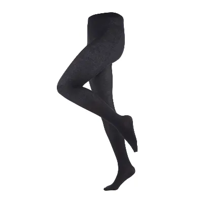 Living Crafts LIVING CRAFTS - Damen Strumpfhose - Schwarz (80% Bio-Baumwolle; 18% Polyamid (recycelt); 2% Elasthan), Nachhaltige Mode, Bio Bekleidung