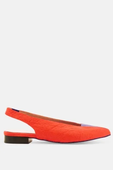 Momoc Momoc Damen vegan Sandale Ananas Bicolor