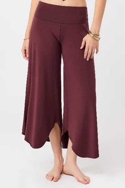 mandala MANDALA Damen vegan Hose Tulip Ruby