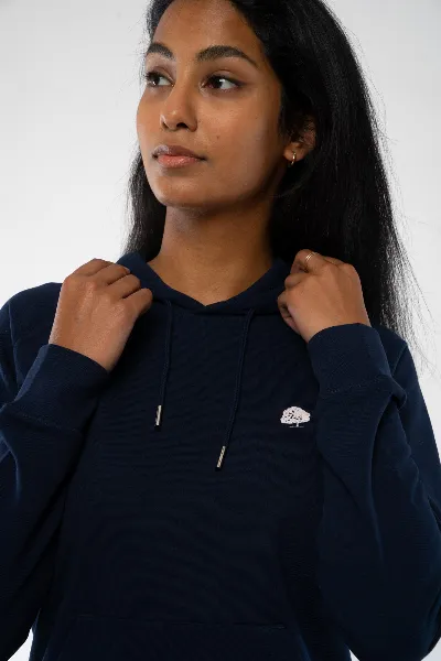 GREEN SHIRTS Trendiger klassicher Bio Hoodie für Frauen