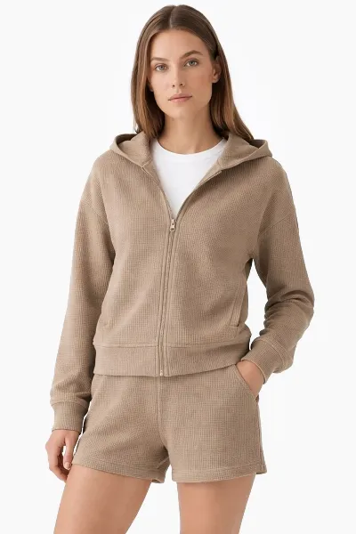 ORGANICATION ORGANICATION Damen vegan Hoodie Jennifer Gravel