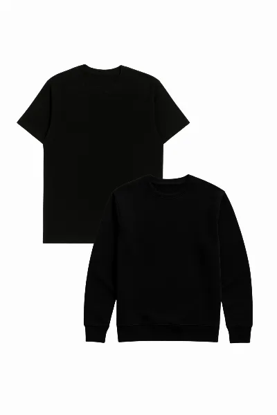 GORG GORG Herren vegan Set T-Shirt & Sweatshirt