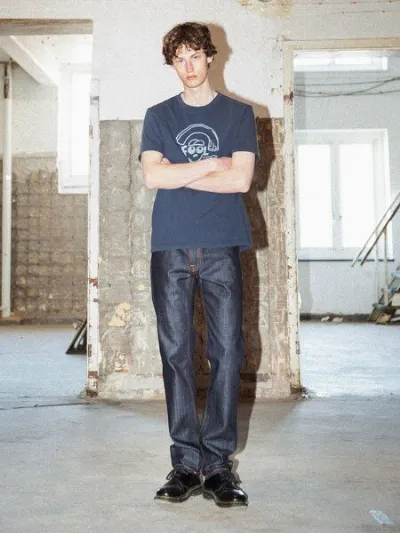 Nudie Jeans Nudie Jeans Gritty Jackson Blue Dry Two