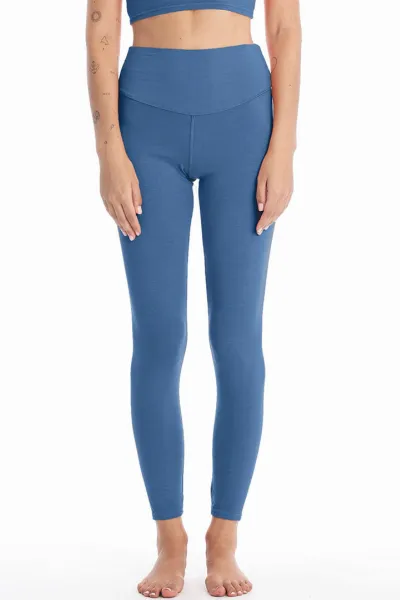 RAVENS VIEW IBIZA RAVENS VIEW IBIZA Damen vegan Legging Yoga Plus Indigoblau
