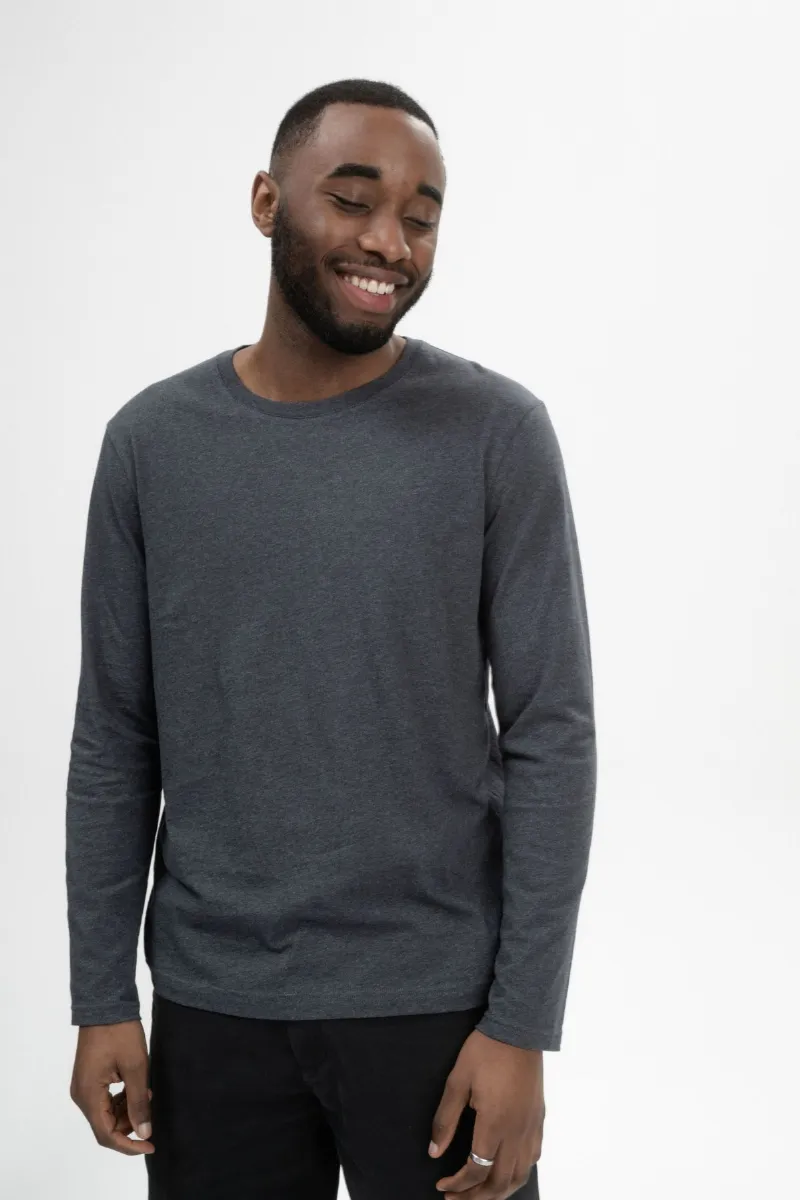 MELA Longsleeve Jerin Basic Grau