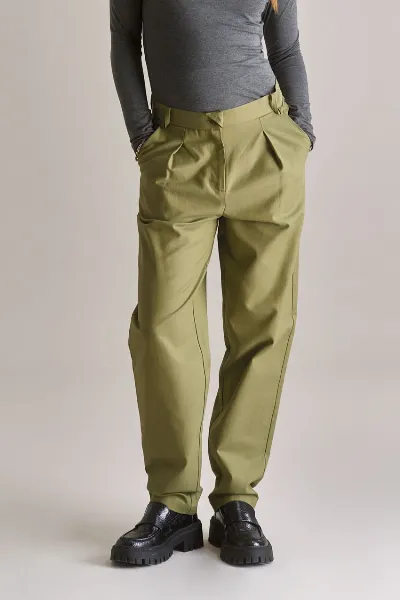 KOMODO KOMODO Damen vegan Hose Lyla Olive