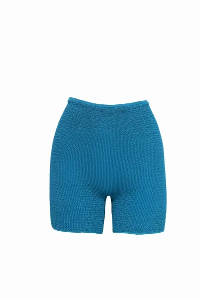 CALAMOON CALAMOON Damen vegan Shorts Teal Blue