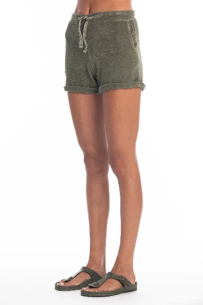 RAVENS VIEW IBIZA RAVENS VIEW IBIZA Damen vegan Kurze Hosen Terry Saona Khaki