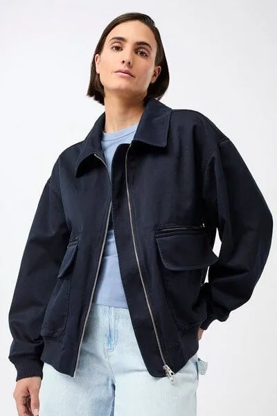 LangerChen LangerChen Blousonjacke mit großen Taschen