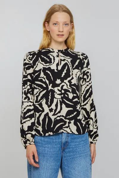 recolution Recolution Damen vegan Bluse Carambola Botanical