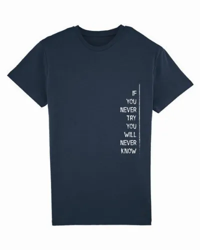 Human Family Human Family Herren Bio Sommer T-Shirt - Touch If U try in 3 Farben
