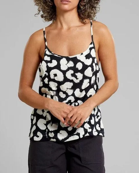 Dedicated DEDICATED Top Hoby Painted Leopard - Black